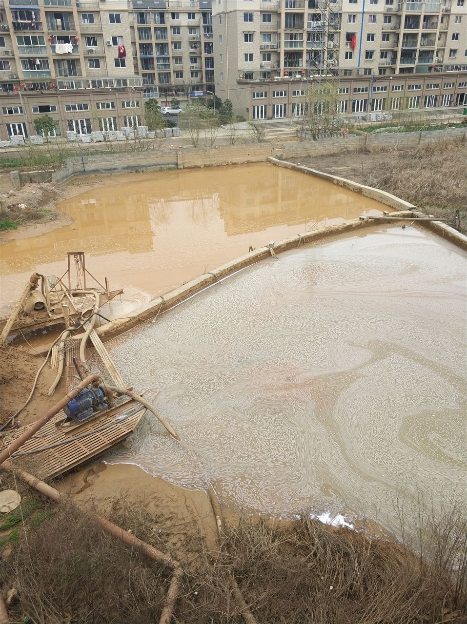 青海沉淀池淤泥清理-厂区废水池淤泥清淤