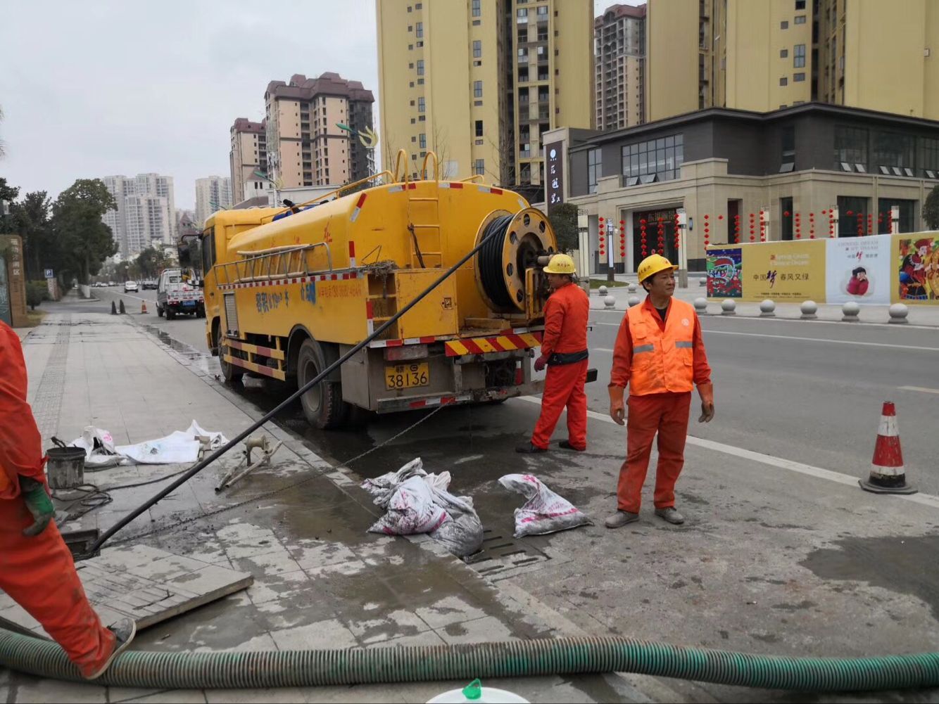 青海排污管道清淤-管道清洗